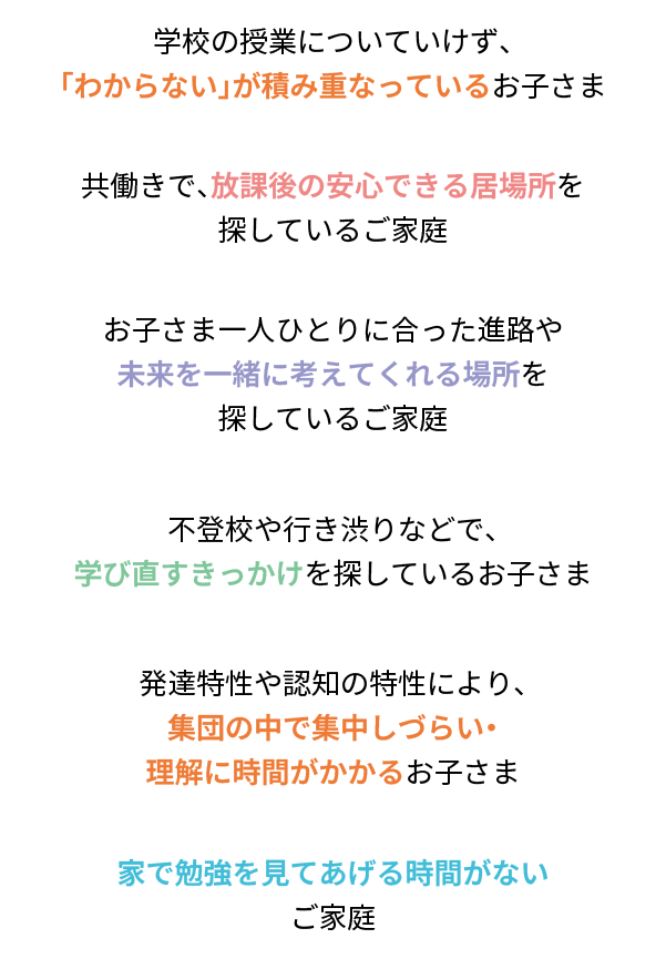 『with』は、“教える”ではなく、“支える”塾です。